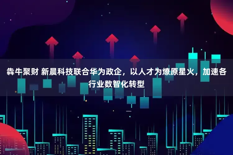 犇牛聚财 新晨科技联合华为政企，以人才为燎原星火，加速各行业数智化转型